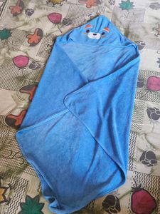 Cute Bear Hooded Baby Towel
