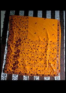 Embroidered Saree.unused.