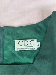 Emerald Green Sleeveless Dress