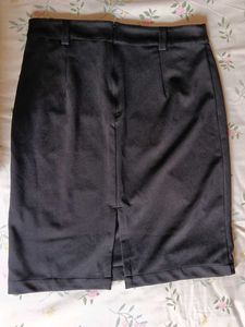 Black Straight Skirt