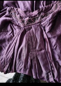 Purple Lehenga with Intricate Sequin