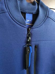 Zara Men's Blue Sleeveless Jacket