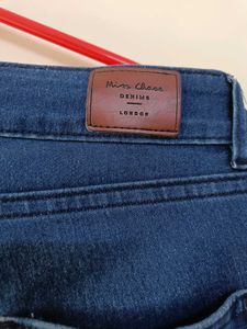 Miss Chase Denim Jeans Dark Blue