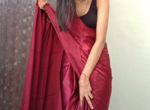 Satin Saree