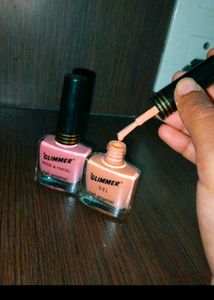 Glimmer Nail Polish Combo 💗✨