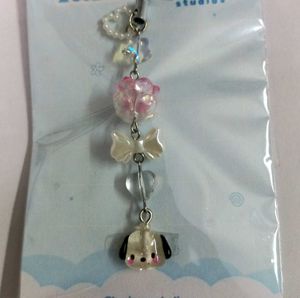 🐶 Cute Adorable Handmade Puppy Phone Charm 🥀✨