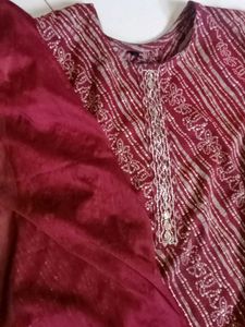 Kurta Set With Beautiful Dupatta