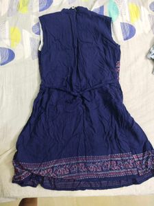 Boho Vibes Navy Blue Dress