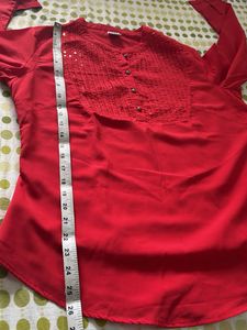 Vero Moda Tomato Red Blouse
