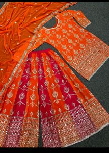 Brand New Combo Of Lehenga And Sharara