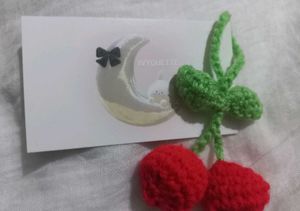 Cute Cherry Bag Charm/keychain