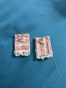 Beaded Mirror Handmade Earrings