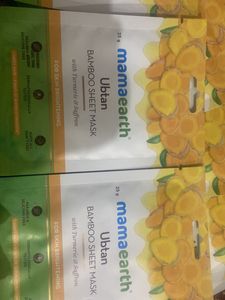 sheet mask mama earth