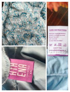 ice Blue Mini Dress