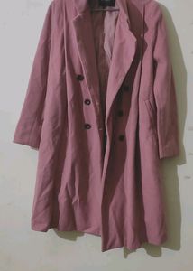 🇰🇷South Korea Imported Pink Long Coat
