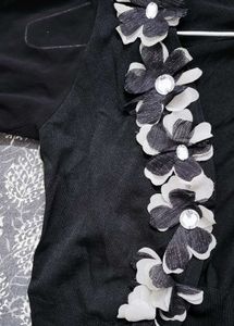 Black Floral jacket