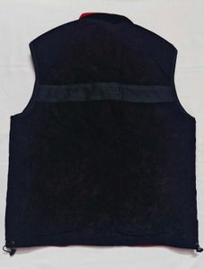 Reversible Vest Red &amp; Black Jacket