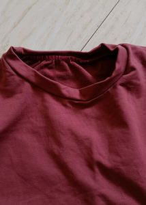 Burgundy Crewneck Sweatshirt