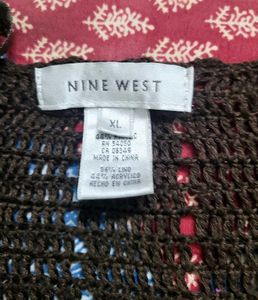 Brown Crochet Cardigan