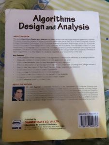 Book - Algorithms Design And Analysis