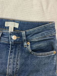 High- waist Skinny Denim Jeans