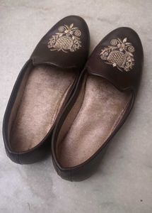 Kashmiri Style Embroidered Bellies