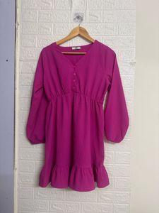 JDY Pink Button-Down Blouse