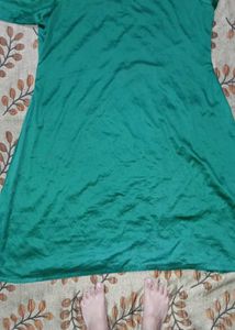 Green Kurti Pajama