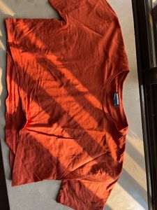 Burnt Orange Casual Tee