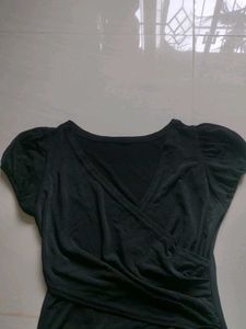 Black Wrap Dress