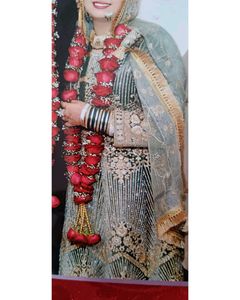 Emerald Heavy Sharara Set – Bridal/Engagement Wear