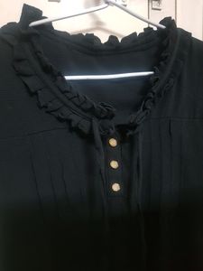Women Beautiful New Black Top