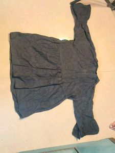 Black Frock Type Kurti
