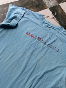 Men Blue Tshirt