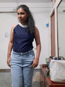 Halter Neck Designer Top For WOMEN