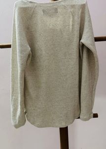 Neutral Waffle Knit Long Sleeve
