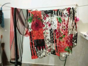 Saree( Sattan+ Net)
