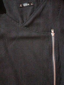 Zip Design Vest Jacket