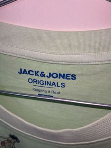 Jack &amp; Jones Green Graphic Tee