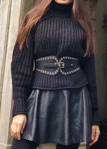 H&amp;M Chunky Knit Turtleneck Sweater