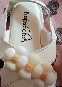 Cute White Flower Sandals