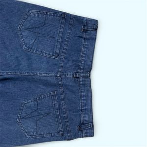 Urban Fit’s Mid-Blue Flared Denim Jeans