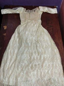 Elegant White Formal Gown