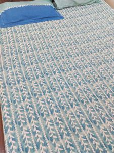 Trident Living Pure Cotton Bedsheet For Double Bed