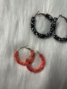 Festive Hoop Earrings Combo