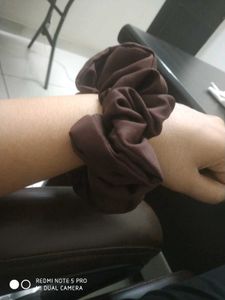 12 Satin Scrunchies in Random Colour