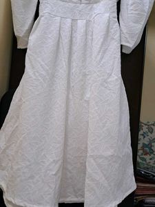 NEW* White Puff Sleeve Dress