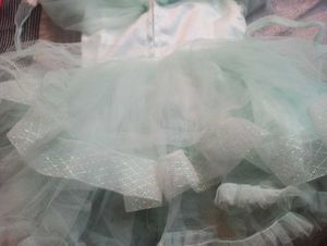 Mint Tulle Flower Girl Dress