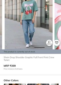 Cute Cherry Graphic Tee 199rs