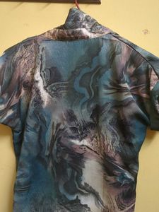 Printed Blazer